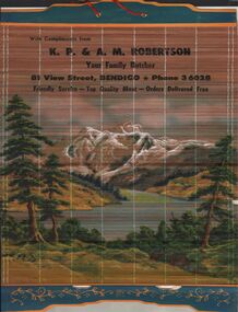 Ephemera - LYDIA CHANCELLOR COLLECTION: K.P. & A.M. ROBERTSON