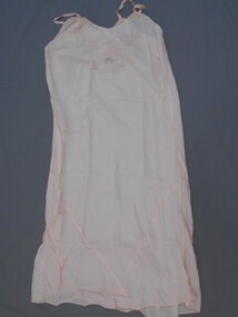 Clothing - PINK EMBROIDERED SILK PETTICOAT