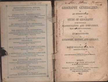 Book - HARRIS COLLECTION: GEOGRAPHY GENERALIZED