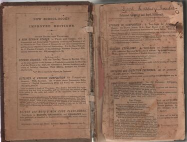 Book - HARRIS COLLECTION:  DICTIONARY OF THE ENGLISH LANGUAGE