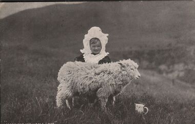 Postcard - LYDIA CHANCELLOR COLLECTION: MARY AND HER LITTLE LAMB POSTCARD