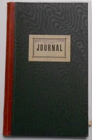 Document - MCCOLL, RANKIN AND STANISTREET COLLECTION:  SOUTH DEBORAH GOLD MINES JOURNAL