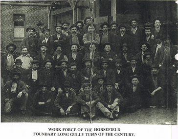 Document - LONG GULLY HISTORY GROUP COLLECTION: WORK FORCE HORSEFIELD FOUNDARY