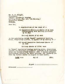 Document - HANRO COLLECTION: LIQUIDATION