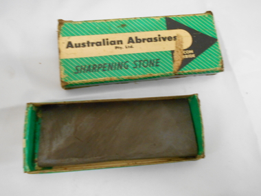 Tool - PITTOCK COLLECTION: SHARPENING STONE & WOODEN WEDGE