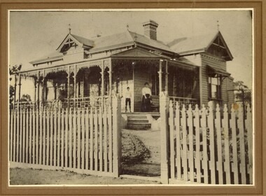 Photograph - LENZ COLLECTION: HOUSE & PEOPLE