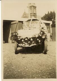Photograph - LENZ COLLECTION: DECORATED CAR, 1929