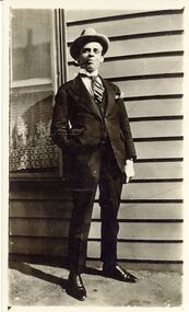 Photograph - LENZ COLLECTION: MAN IN SUIT