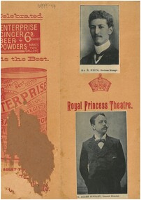 Document - HAMILTON COLLECTION: THEATRE PROGRAM, Early 1900s