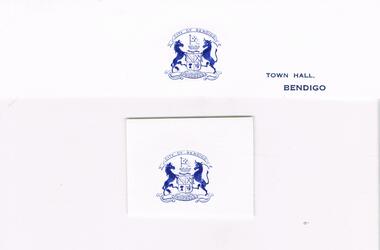 Ephemera - LYDIA CHANCELLOR COLLECTION: TOWN HALL BENDIGO