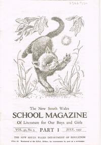 Book - LYDIA CHANCELLOR COLLECTION: THE NEW SOUTH WALES SCHOOL MAGAZINE