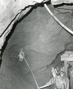 Photograph - AUSTIN COLLECTION: CHECKING MINE SUPPORTS