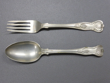 Domestic Object - SILVER PLATE FORK & SPOON