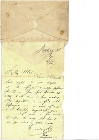 Document - HAMILTON COLLECTION: LETTER AND ENVELOPE, 29 Jan 1902
