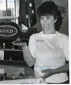 Photograph - AUSTIN COLLECTION:FEMALE STAFF IN SOUVENIR SHOP