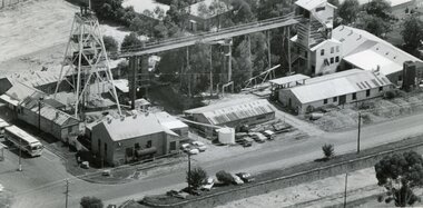 Photograph - AUSTIN COLLECTION: VIEW OVERLOOKING MINE