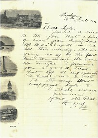 Document - HAMILTON COLLECTION: PERSONAL LETTER AND ENVELOPE, 1904