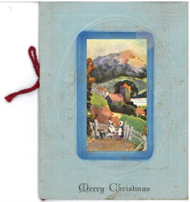 Document - HAMILTON COLLECTION: CHRISTMAS CARD, Early 1900s