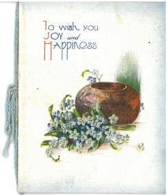 Document - HAMILTON COLLECTION: CHRISTMAS CARD, Early 1900s