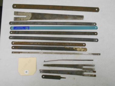 Tool - PITTOCK COLLECTION: ASSORTED SAW BLADES