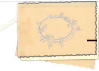Document - HAMILTON COLLECTION: WEDDING INVITATION, 1905