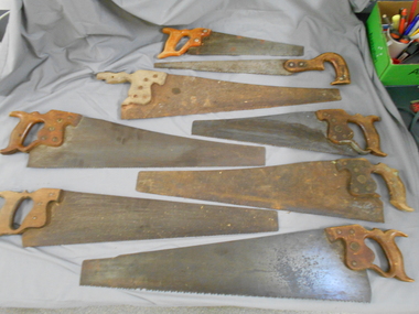 Tool - PITTOCK COLLECTION: SEVEN TIMBER HAND SAWS