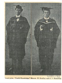 Document - HAMILTON COLLECTION: NEWSPAPER PHOTOGRAPH, Early 1900s