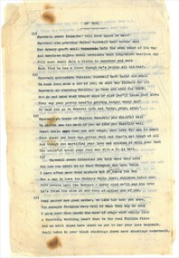Document - HAMILTON COLLECTION: TYPEWRITTEN VERSE, Early 1900s