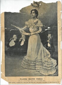 Document - HAMILTON COLLECTION: CARTOON DRAWING, Early 1900s