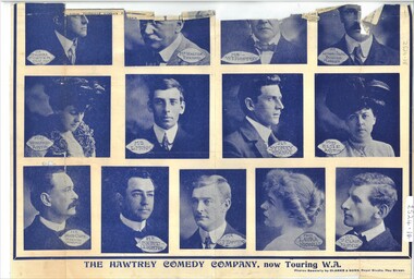 Document - HAMILTON COLLECTION: PHOTOS OF PERFORMERS, Early 1900s
