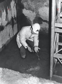 Photograph - AUSTIN COLLECTION: CENTRAL DEBORAH MINE LIFT SHAFT