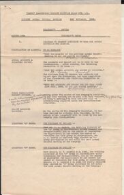 Document - HANRO COLLECTION: SEVENTH ANNUAL GENERAL MEETING