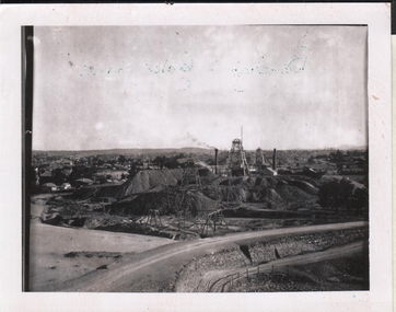 Photograph - BENDIGO GOLD FIELD:  LANDSCAPE VIEW OF A MINE