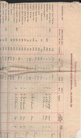 Document - HANRO COLLECTION: POLLING LIST EXTRAORDINARY MEETING 10TH NOVEMBER, 1932