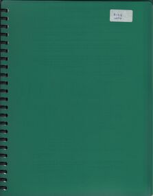 Document - BARBARA MAMOUNEY COLLECTION: AIGS INFO FOLDER