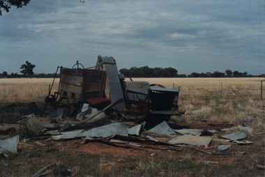 Photograph - ROY J MITCHELL COLLECTION: SEED DRILL GOORNONG