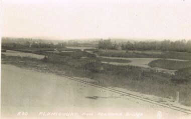 Postcard - ACC LOCK COLLECTION : FLAMICOURT FROM PERONNE BRIDGE - POSTCARD, 1914 - 1918