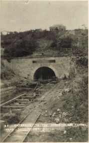 Postcard - ACC LOCK COLLECTION: ENTRANCE TO THE HINDENBERG TUNNEL NEAR BELLICOURT - POSTCARD, 1914-1918