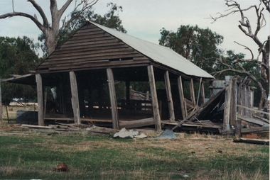 Photograph - ROY J MITCHELL COLLECTION: FARM SHED NEAR GOORNONG