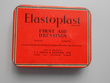 Container - PHARMACY COLLECTION: BOX OF GAUZE BANDAGE, 1940's