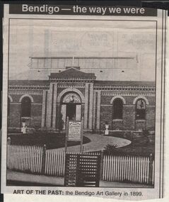 Newspaper - JENNY FOLEY COLLECTION: ART OF THE PAST