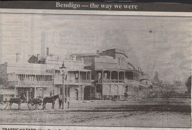 Newspaper - JENNY FOLEY COLLECTION: TRAFFIC HAZARD