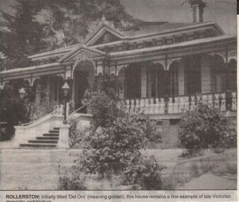 Newspaper - JENNY FOLEY COLLECTION: ROLLERSTON