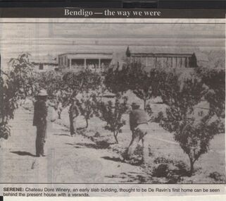 Newspaper - JENNY FOLEY COLLECTION: SERENE CHATEAU DORE WINERY