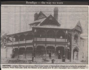Newspaper - JENNY FOLEY COLLECTION: HISTORIC