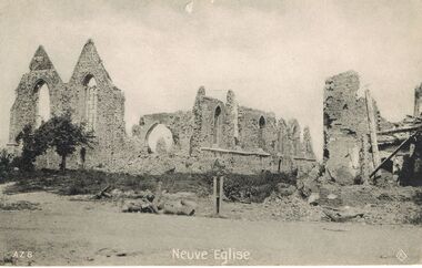 Postcard - ACC LOCK COLLECTION: NEUVE EGLISE, POSTCARD, 1914-1918