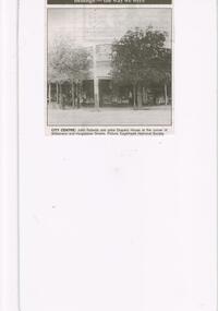 Newspaper - JENNY FOLEY COLLECTION: CITY CENTRE