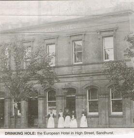 Newspaper - JENNY FOLEY COLLECTION: DRINKING HOLE