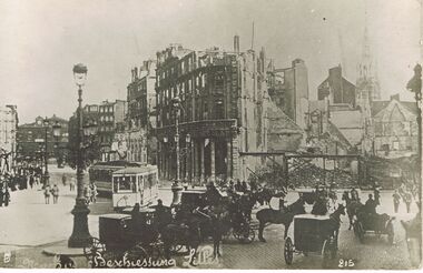 Postcard - ACC LOCK COLLECTION: NACH BESCHIESSUNG LILLE, POSTCARD, 1914-1918