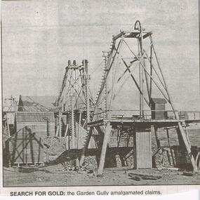 Newspaper - JENNY FOLEY COLLECTION: SEARCH FOR GOLD